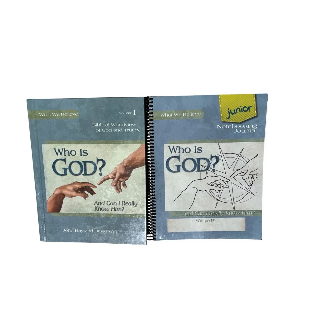 Apologia Who Is God Textbook & Junior‎ Workbook Set